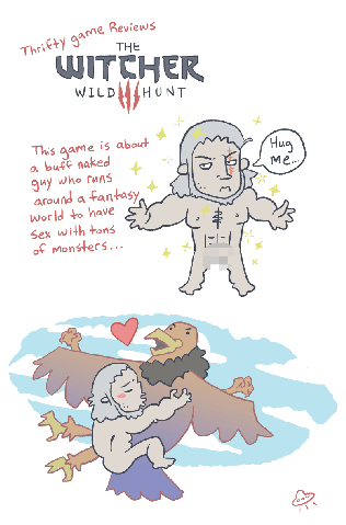 The Witcher III synopsis. Source: www.duelinganalogs.com/comic/thrifty-explanation-of-the-witcher-3-wild-hunt/.. Well it's correct... Yennefer has stuffed unicorn in her room in the book, so it should be same in the game you sick