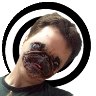 The Eyes That Follow. A bunch of pictures that stare back no matter where you're looking at them... This is what's gonna happen if the aliens decide that we don't look smart enough?