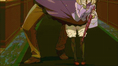 They sure had fun making this episode. "Joseph-poo" Source: Jojo's Bizarre Adventure - Stardust Crusaders Episode: Bastet's Mariah, Part 1 (Episode 30