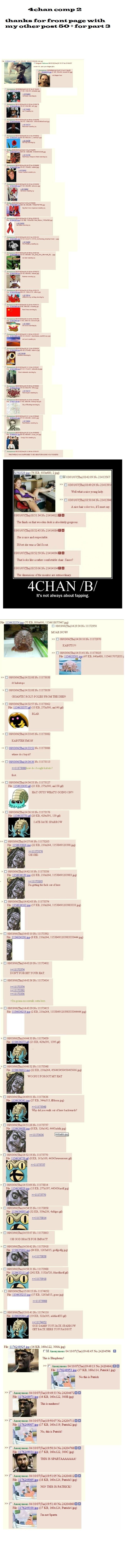 4chan comp 2 4chan comp 2. EDIT Number 3 is out /funny_pictures/2777962/4chan+comp+3/ 50+ for another one, spare a thumb and add me /funny_pictures/2771690/4chan+comp/. 4% c