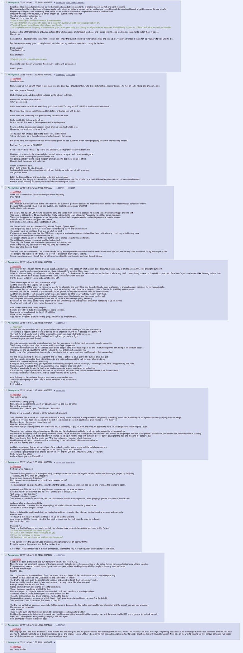 D&D Greentext Comp 4. . u; Anonymous ( 88 No p sew we wen w " in you we story oi and ho -tto completely muss we plot The game was a m a were magi’. sort oi oust