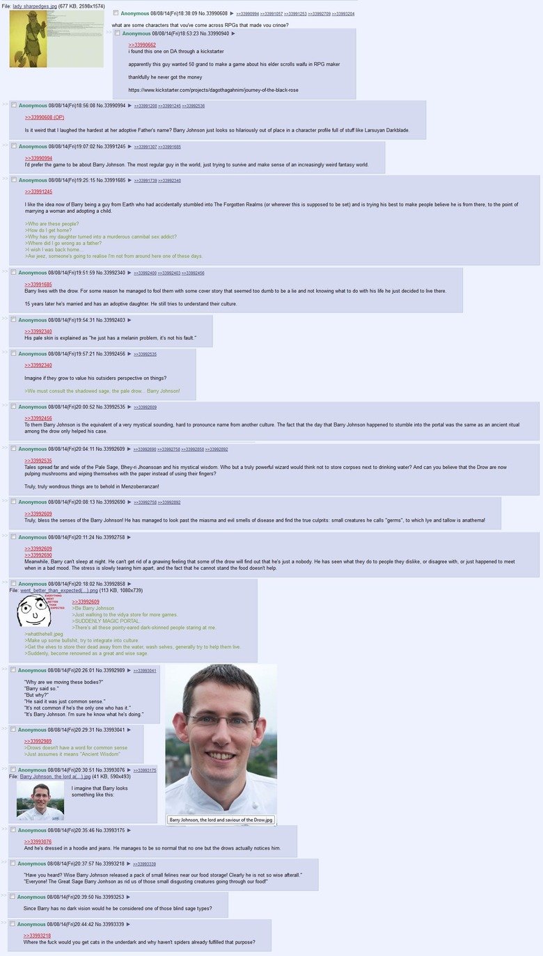 D&D Greentext Comp 3. . Okay, so let' s see what we' got. So Phill, your Huff says you play an instrument?" Yeah, I' m playing a instrument." I can see that, it