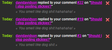 daviddavidson comp. History Lesson: This guy just writes the wittiest comments and his love for theme accounts is almost weird. I wrote this little reminder on 