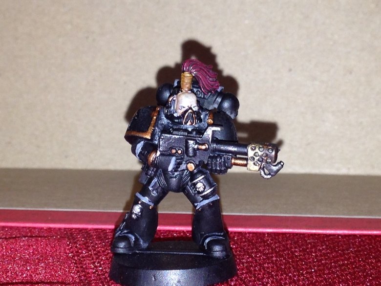 Death to the False Emperor!. Hey guys! Been a little while since I posted one of my projects, but this is what I've been working on the last month or so. Did a 