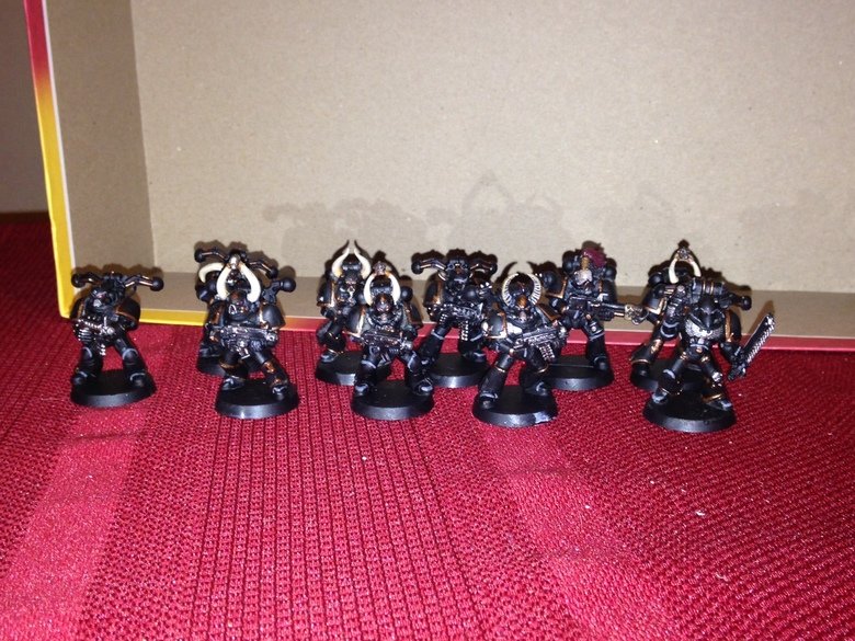 Death to the False Emperor!. Hey guys! Been a little while since I posted one of my projects, but this is what I've been working on the last month or so. Did a 