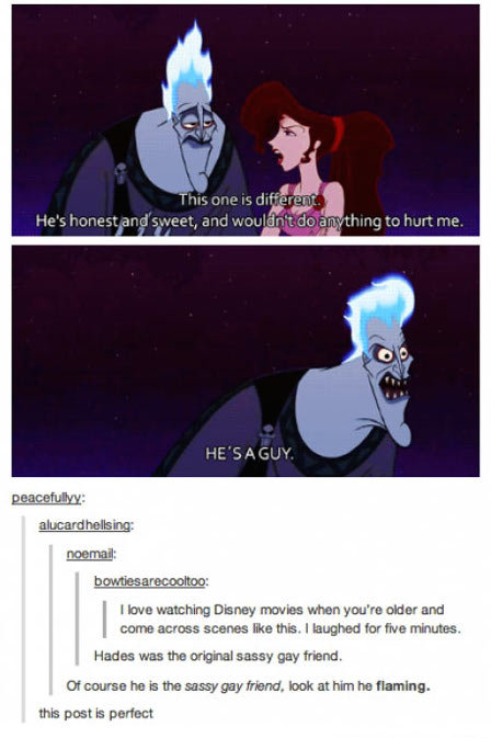 Disnee. .. Watch where you're going ya fool!