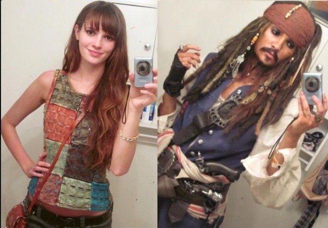 Disney Princess Cosplay. you must always be careful at conventions, "mate".. Jack Sparrow is best princess.