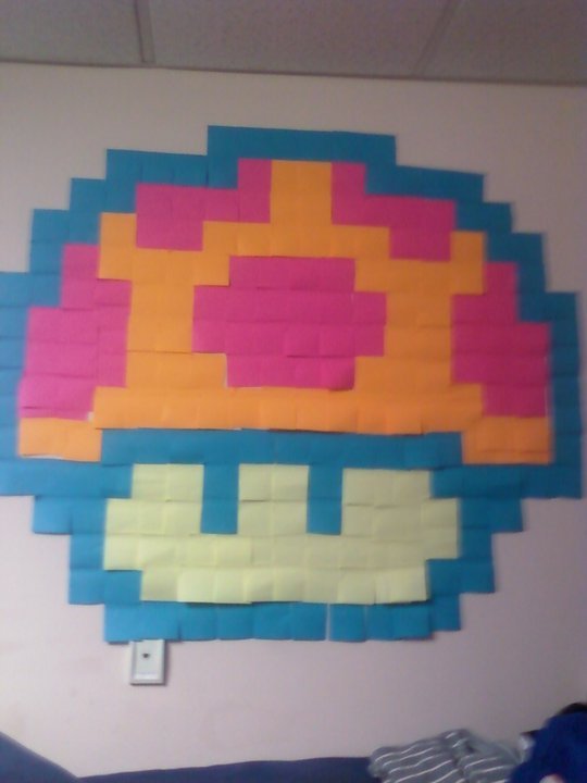 dorm stuff 4 dorm stuff 4. heres a regular mushroom sry about the colors it was all I had and heres the link to the others<br /> /funny_pictures/1511894/some+stuff+i+d