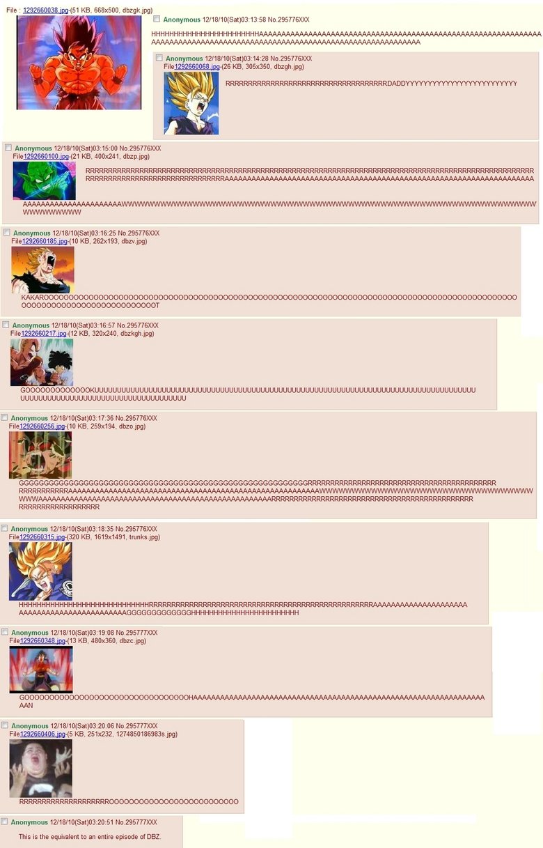 Dragonball Z Dragonball Z. So true. Found on /b/ a couple of days ago. Hope it's funny.<br /> /user_pictures/joeyfisher/1387326/DRAWINGS/<br /> Check out my draw