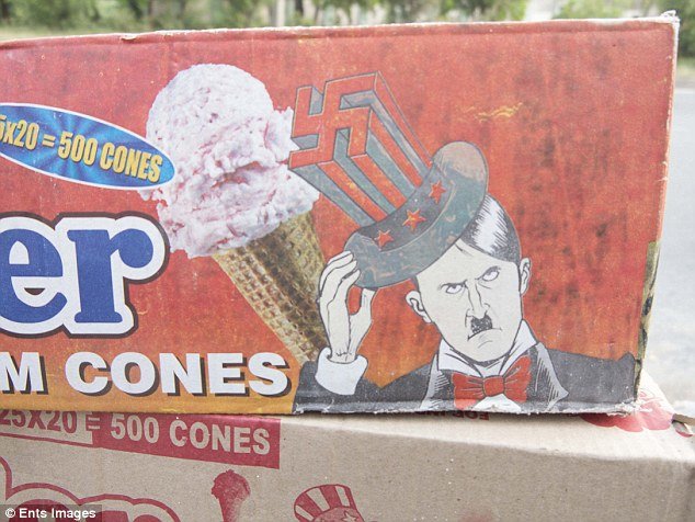 Hitler ice-cream cones. Source: google hitler ice cream india......