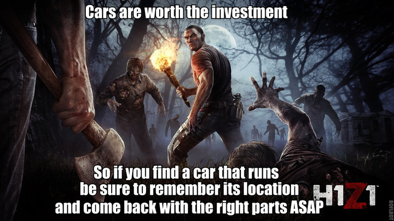 how to git gud: H1Z1. player = hour-glass shaped silhouette. zombie = humanoid silhouette you will also get a lot more enjoyment out of the game, as the ambienc