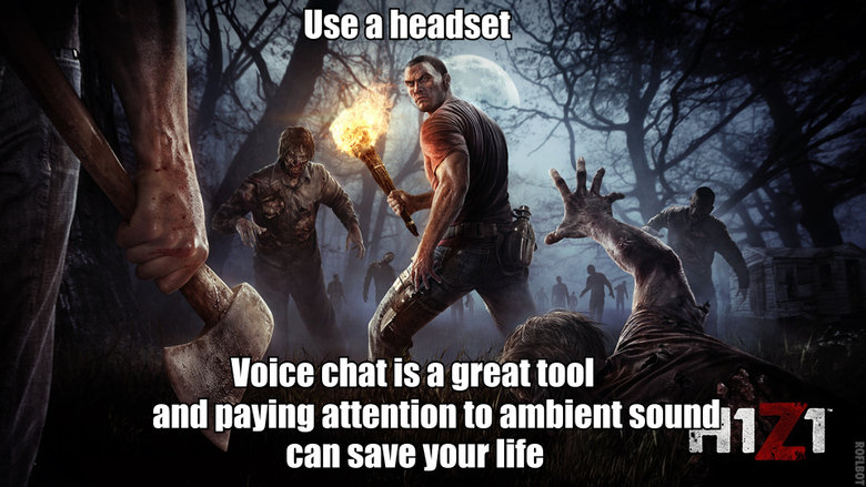 how to git gud: H1Z1. player = hour-glass shaped silhouette. zombie = humanoid silhouette you will also get a lot more enjoyment out of the game, as the ambienc