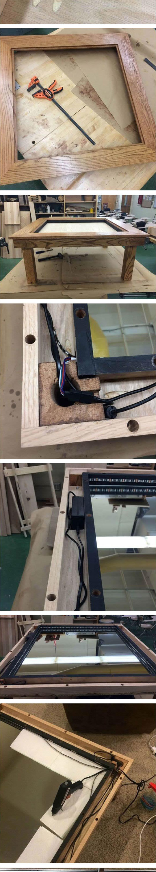 How To Build An Infinity Table. . Infinity table! Banana for scale.... Put your dick on it