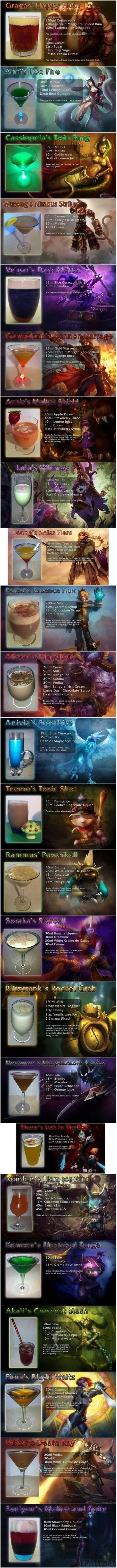 League of Legends shots League of Legends shots. Taken from , original source unknown. I'd actually like to try the annie one, despite not liking strawberries.. Ar”. Linkk zoom Cream w