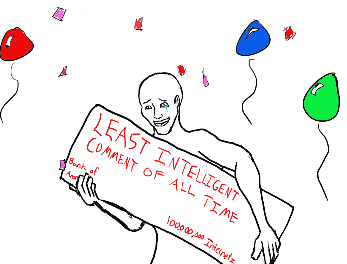 Let's do this. Here at Funnyjunk, we all like to cherish our green thumbs, and our love their reds. But there was always one comment that was remembered above a