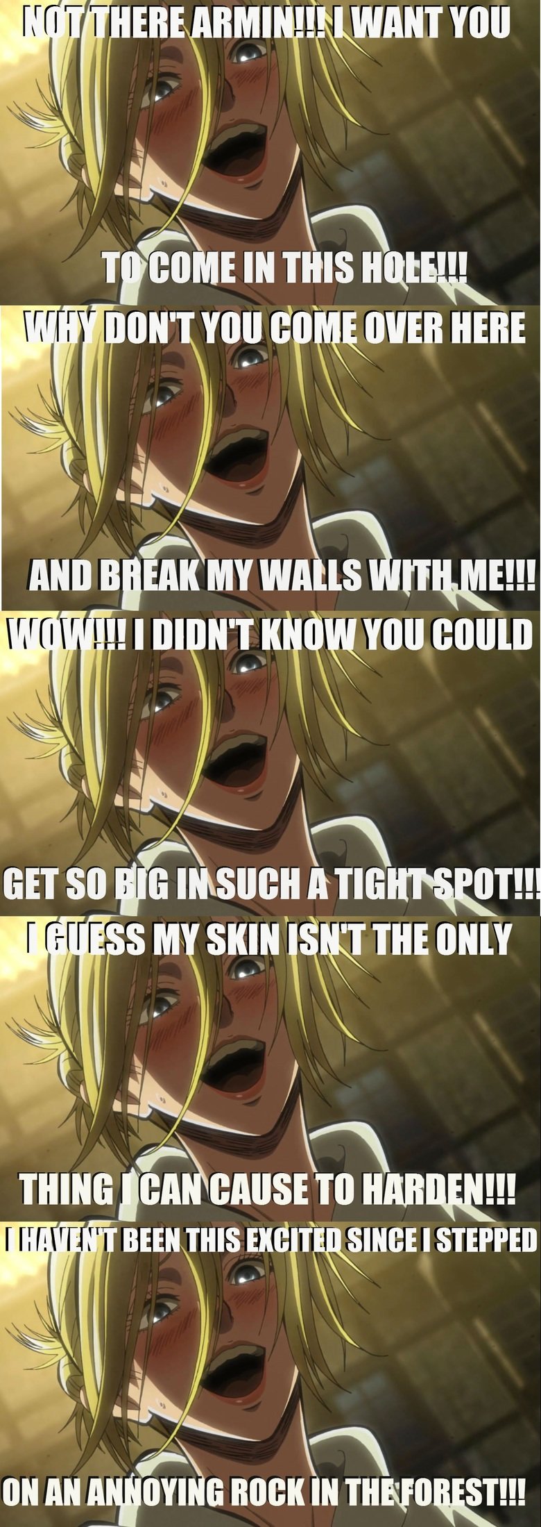 Lewd Annie Compilation (Beware: Spoiler) Lewd Annie Compilation (Beware: Spoiler). Please get the last one. If you did, I'm so sorry...My phrasings might have been weird as well. Source: Episode 23 of