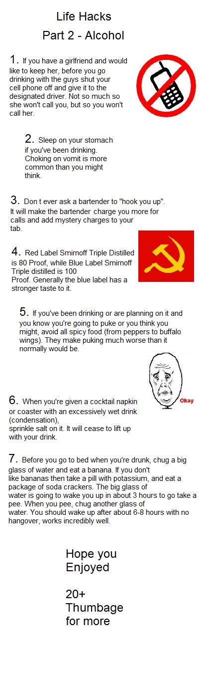 Life Hacks Part 2 Life Hacks Part 2. PART 5 IS HERE: /funny_pictures/2831327/Life+Hacks+Part+5/ PART 1: /funny_pictures/2826830/Life+Hacks+Part+1/ PART 3: /funny_pictures/2827049