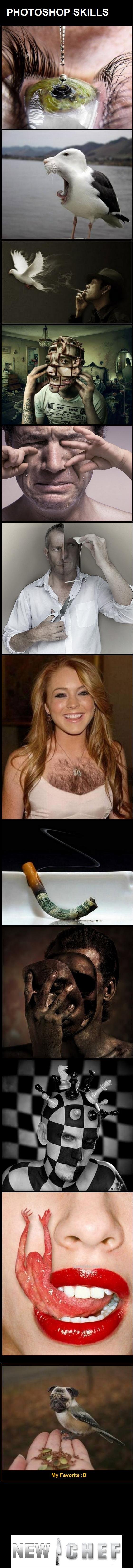 Photoshop Skills Photoshop Skills. Viva Mexico Here's part 2 !!! /funny_pictures/1977404/Photoshop+Skills+2/ Random Comp: /funny_pictures/1977704/Random+Comp/. PHOTOSHOP SKILLS
