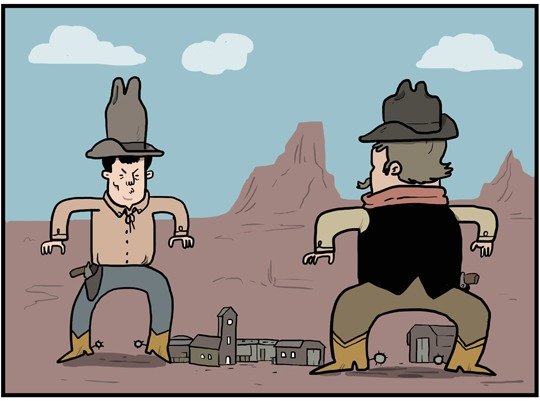 Pistols at dawn. Gay people are always happy because gay means happy. Also due to the fact they get laid more then straight people.. NEXT TIME HE SHIELD BUILD B