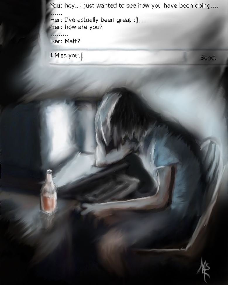 please come back to me...(story in desc) please come back to me...(story in desc). dont open the desc if you dont wanna read... its been two years since you moved away... we still talk... but its not t