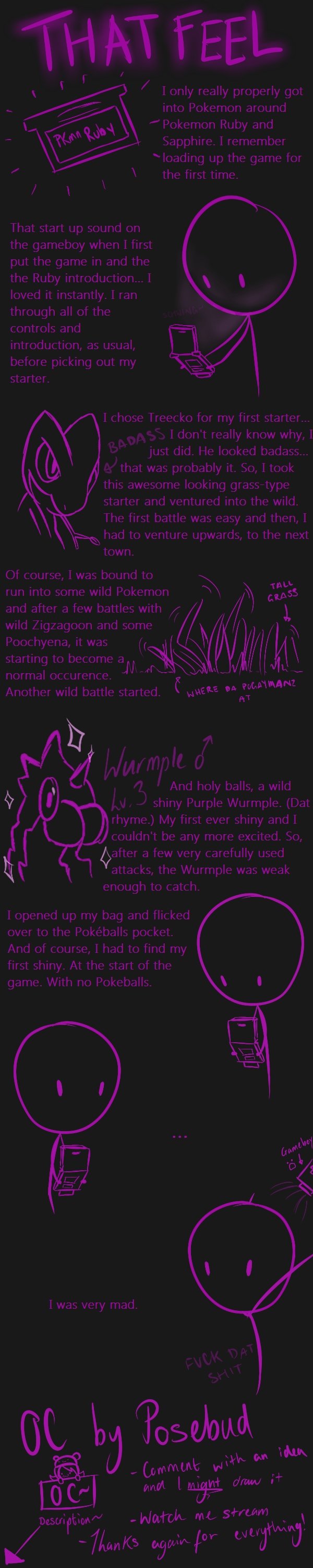 Pokemon; Dat Feel Pokemon; Dat Feel. I still don't feel like this one is that good but right now, it's okay. Check out my stream! You can watch me draw random things and the comi