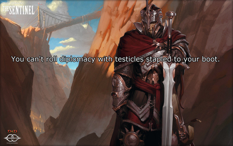 Tabletop Quotes. This one's from my first session ever, a Call of Cthulhu game. The things we say to get the players to be quiet... If the DM is Mexican, you mu