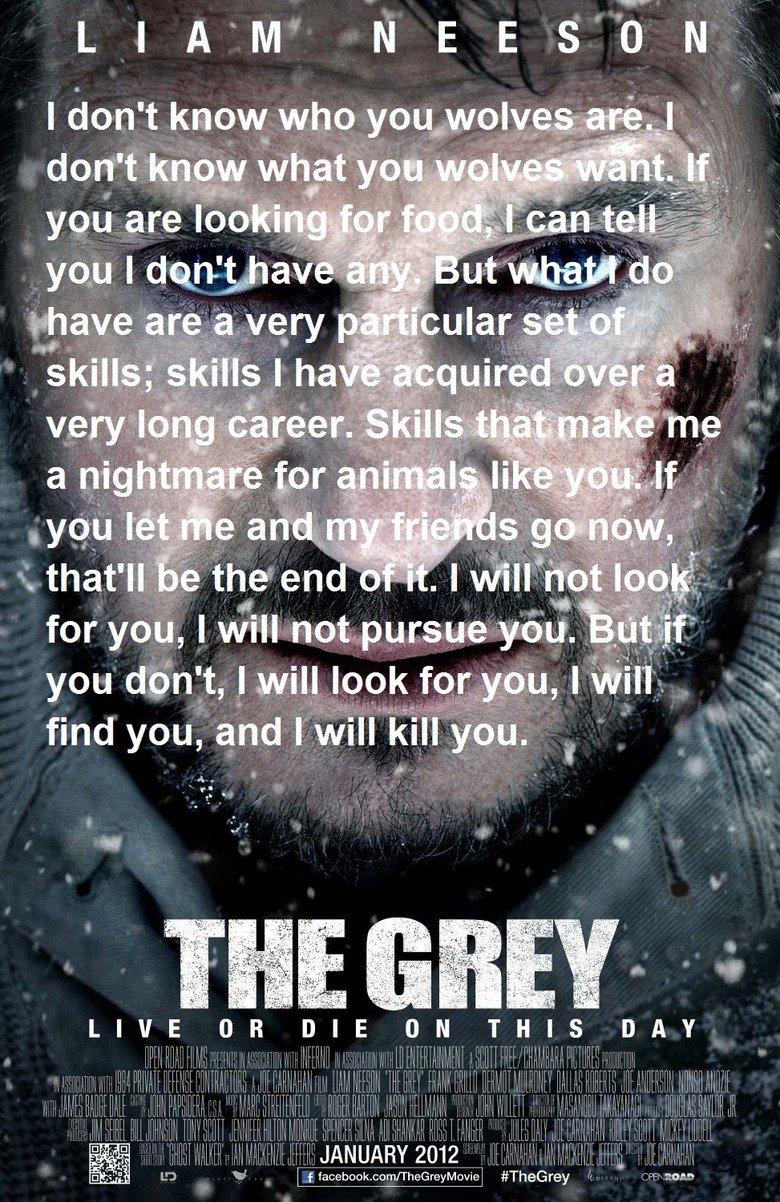 Taken meets wolves Taken meets wolves. Kind of OC (havent seen it if already posted link and it will be deleted) Hard to read full thing below V V I don't know who you wolves are.