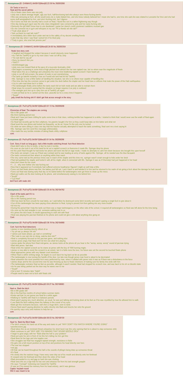 Tard Story of the Highest Level. Been browsing ancient FJ uploads all the way back from 2012. Found this gem, laughed my ass off, had to chop it because back in