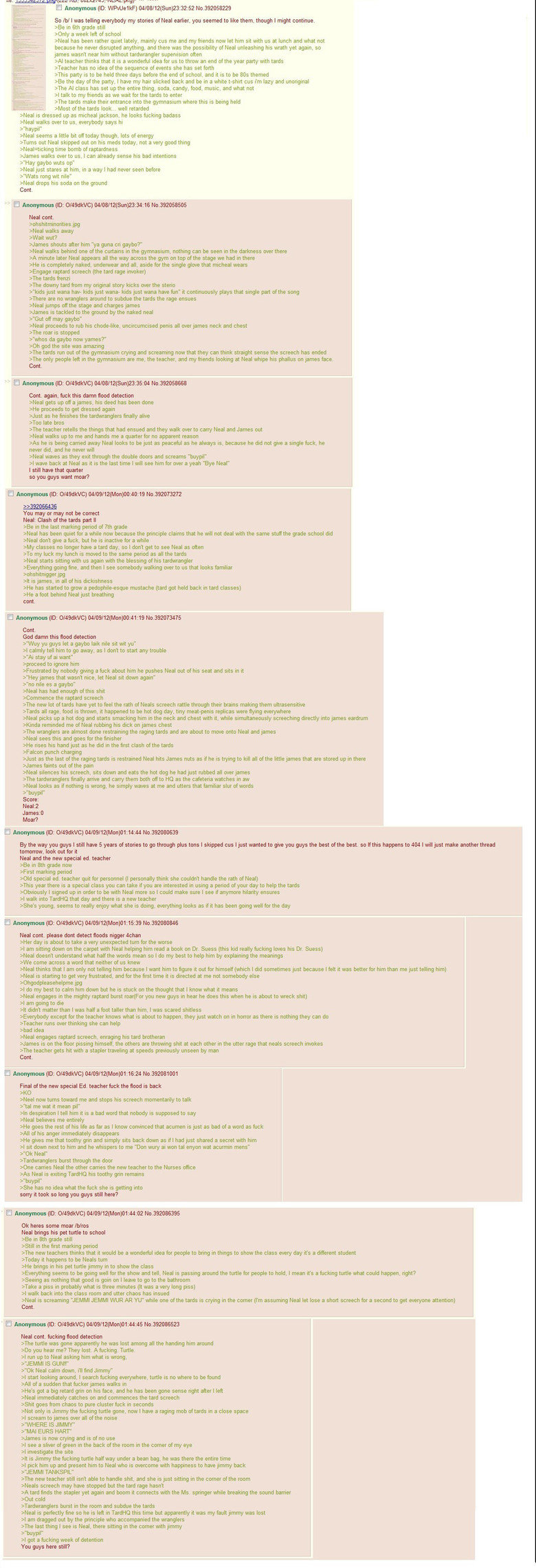 Tard Story of the Highest Level. Been browsing ancient FJ uploads all the way back from 2012. Found this gem, laughed my ass off, had to chop it because back in