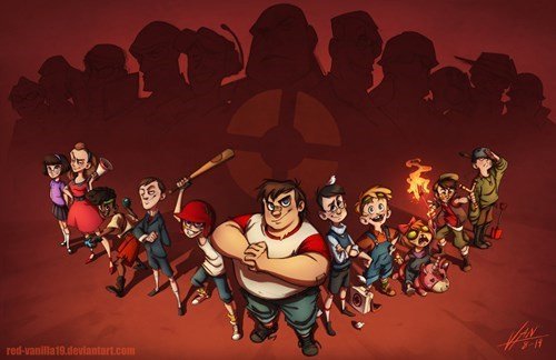 TF2 Junior. Team Fortress 2 Fra Wikipedia, den frie encyklopedi Team Fortress 2 Utvikler Valve Software Utgiver Valve Software Spillmotor Source Plattform Windo