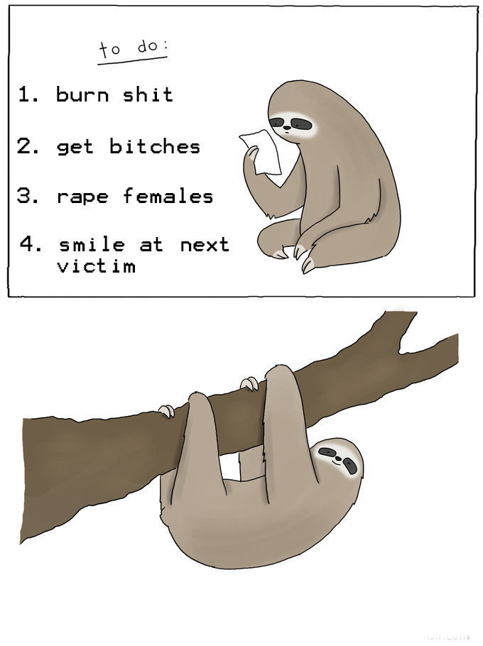 That deceitful smile That deceitful smile. Sloths are classified as folivores, as the bulk of their diets consist of buds, tender shoots, and leaves, mainly of Cecropia trees. Some