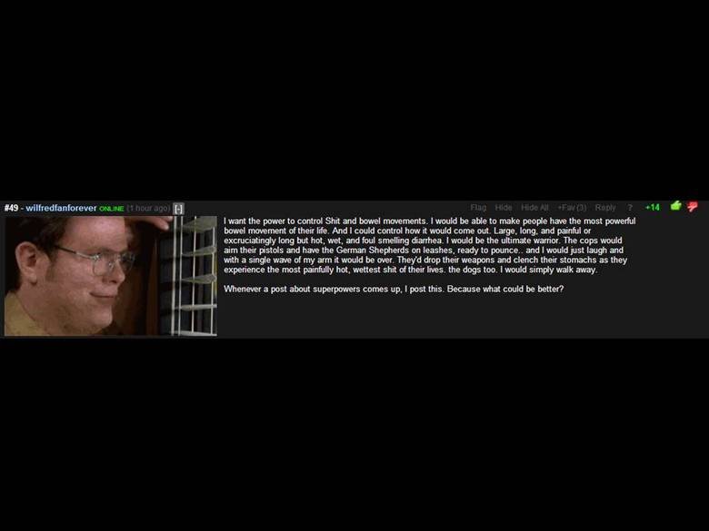 The Greatest Thing I Ever Read The Greatest Thing I Ever Read. Saw this whilst browsing.... All credit goes to wilfredfanforever (poster of the comment) Original post here: /funny_pictures/47