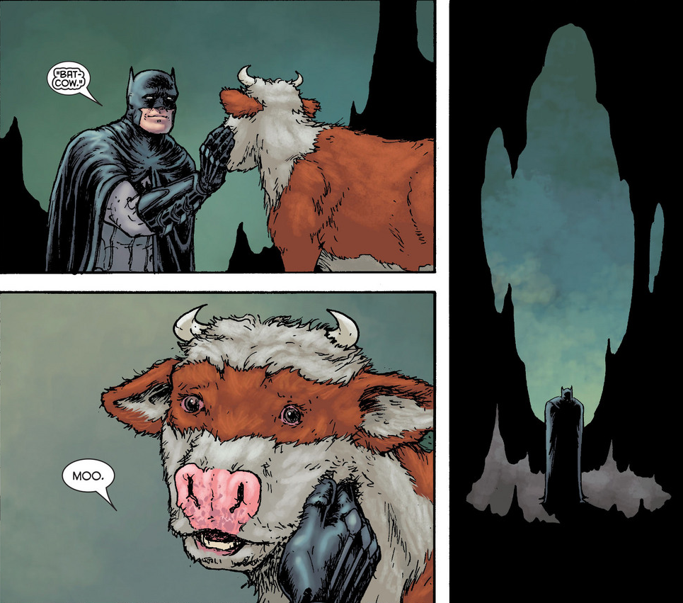 The bat-cow. several months later 1 day later 1 year later. 3 n VEGETERIAN. /is'' 2,