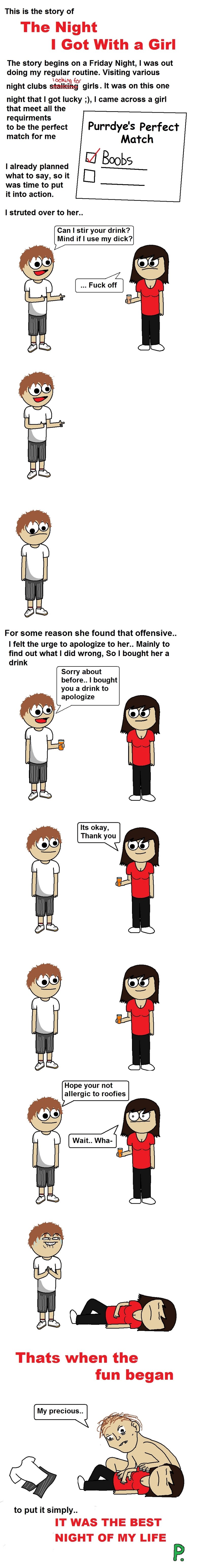 The Night I Got With A Girl The Night I Got With A Girl. Every single detail in this story is 100% completely true ;D<br /> Haha Thanks for reading! <br /> Join Fanpage for upd