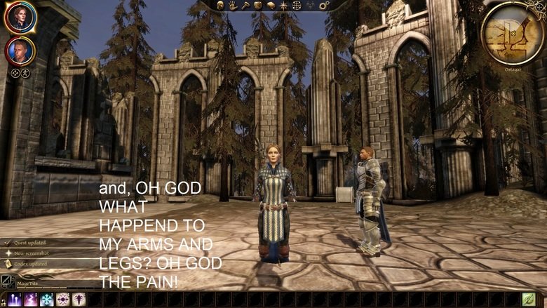 the dangerous of magic.. just some OC by me. mods used are grey warden armour www.nexusmods.com/dragonage/mods/3258/? mage robes www.nexusmods.com/dragonage/mod