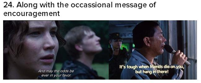 The Hunger Games vs Battle Royale pt1. Yeah this is an old debate but the last HG movie hasn't come out yet so it's still relevant.. ill Decree's by the ', From