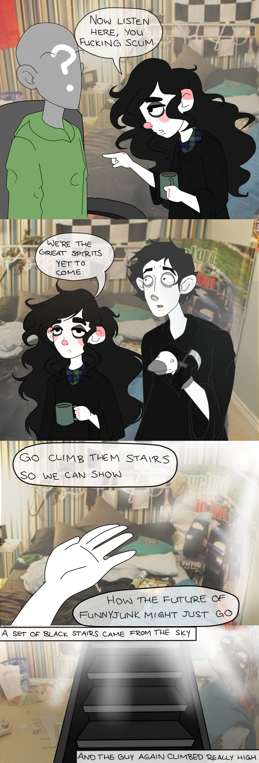 The FunnyJunk Carol. The End It's over! It is done! One of the biggest(and personal first) collabs I've ever worked on! I just wan't to say big thanks to other 