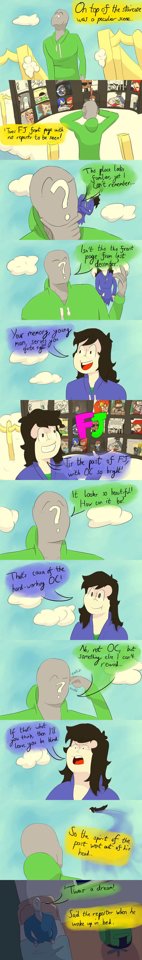 The FunnyJunk Carol. The End It's over! It is done! One of the biggest(and personal first) collabs I've ever worked on! I just wan't to say big thanks to other 