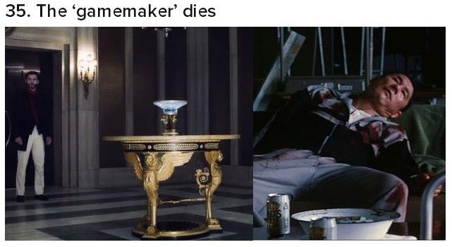 The Hunger Games vs Battle Royale pt2. . 26. Someone gets shot with an arrow. you, the Hongar Games!