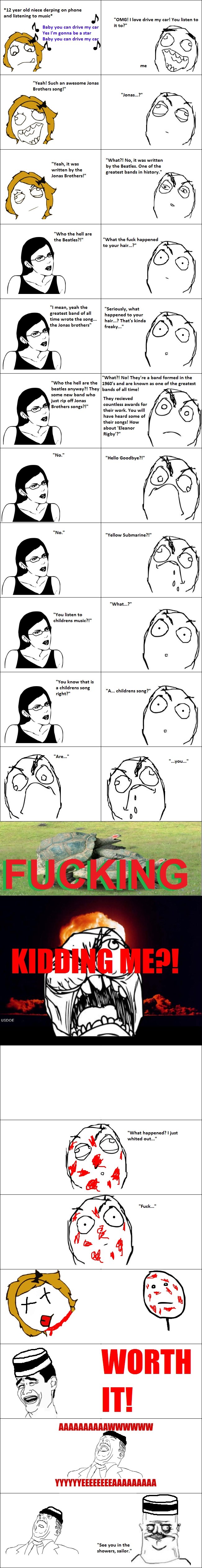 The beatles? OC The beatles? OC. Thanks for reading, OC by me! Thank You Dan Awesome for your rage maker comics! www.ragemaker.net/ EDIT: No. 1! Yeah! Thanks everyone! You're a