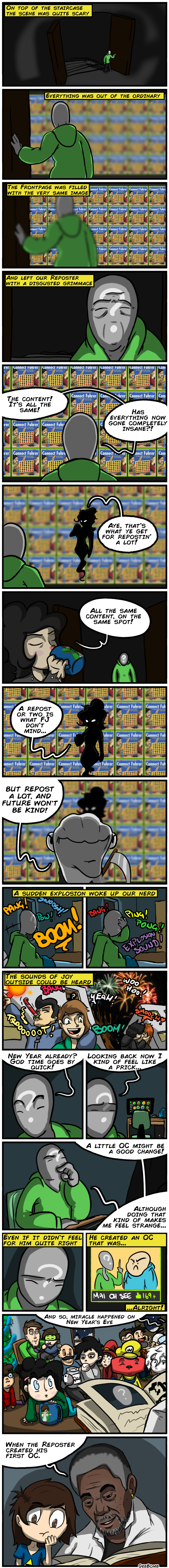 The FunnyJunk Carol. The End It's over! It is done! One of the biggest(and personal first) collabs I've ever worked on! I just wan't to say big thanks to other 