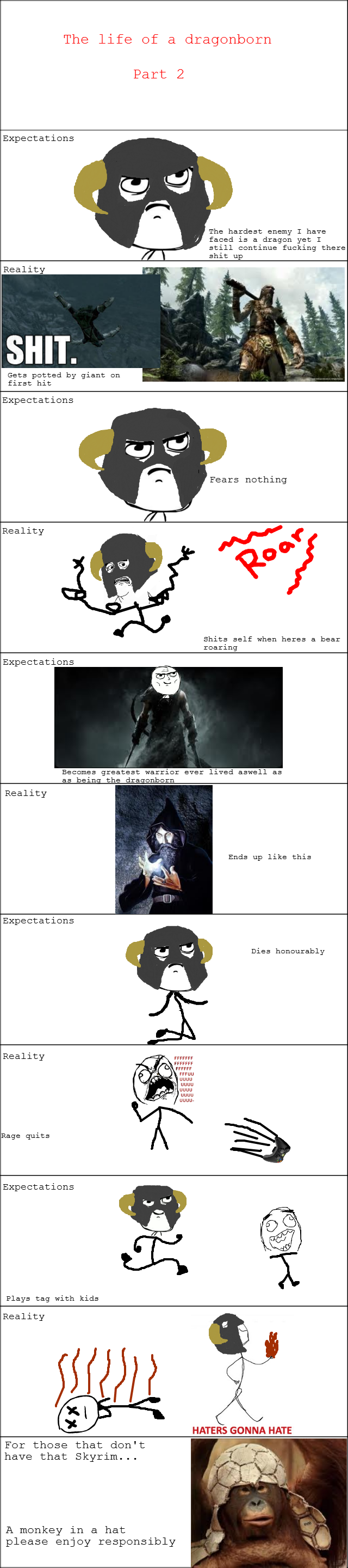 The life of a dragonborn Part 2 The life of a dragonborn Part 2. Hope you kids like this as much as Part 1:/funny_pictures/2934280/The+life+of+a+dragonborn/ by the way someone needs to make a
