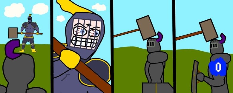 there was an attempt. oc i tried to make a comic be gentle.