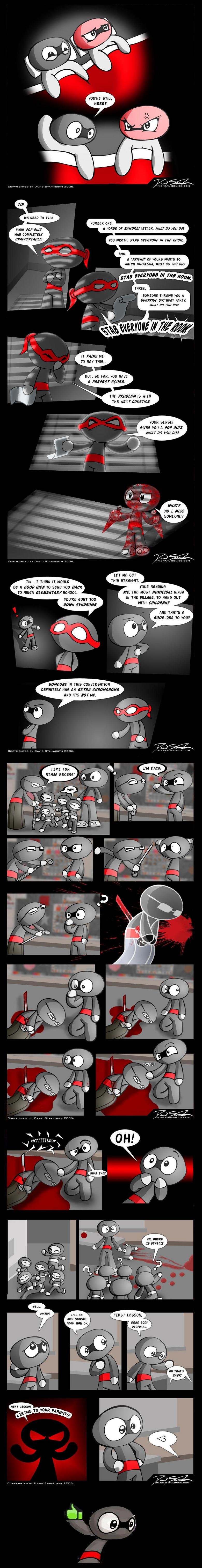 TIN The Incompetent Ninja (Part 5) TIN The Incompetent Ninja (Part 5). Front page!<br /> Thanks everyone this is my first time<br /> <br /> /funny_pictures/411213/TIN+The+Incomp