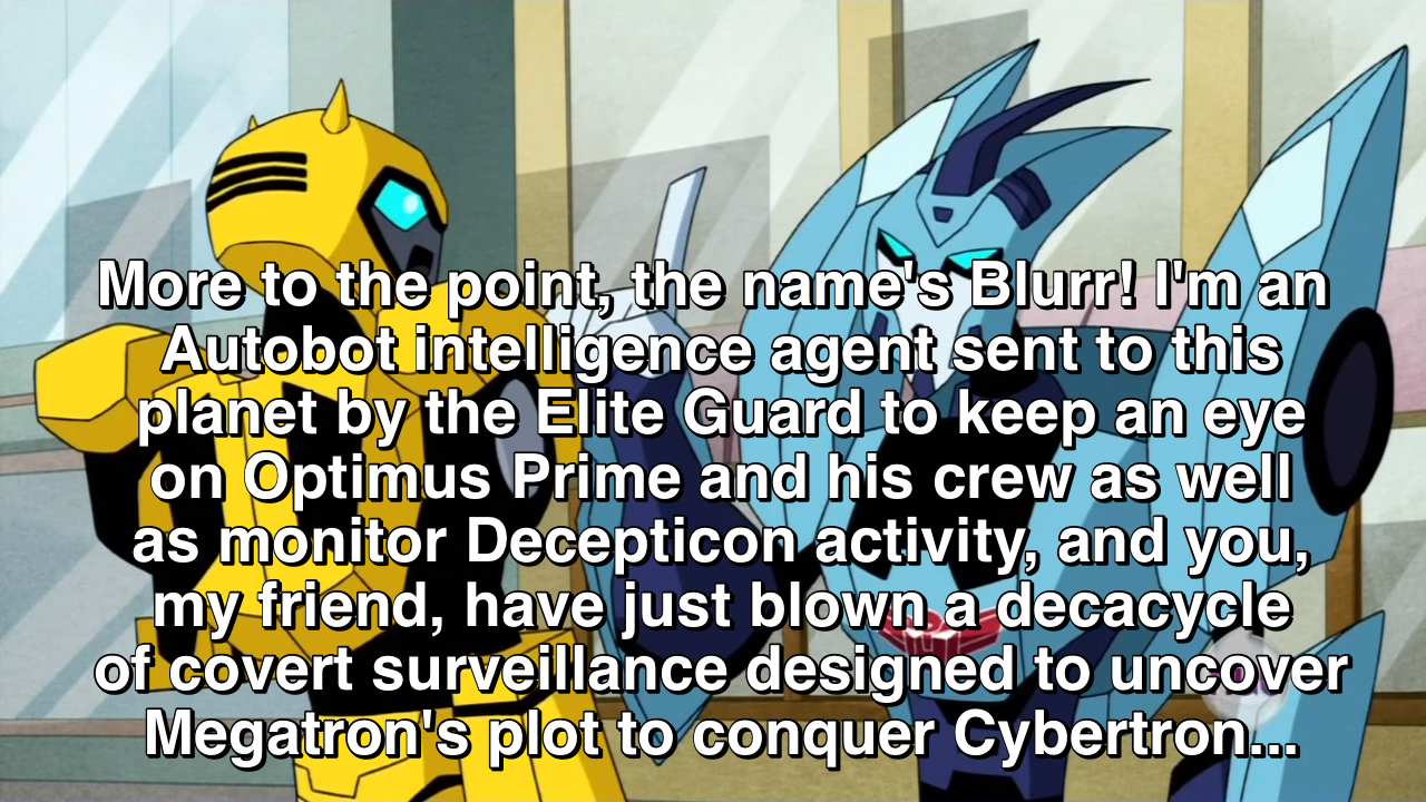 transformers faster than meets the eye. i post robot stuff. ill post transformer stuff irregularly. maybe some fanart or toys once i get around to it. suggest w