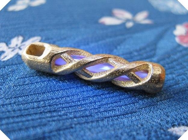 Tritium Jewelry. Tritium tubes are simply gas-filled, thin glass vials with inner surfaces coated with a phosphor. The gaseous tritium in these light sources un