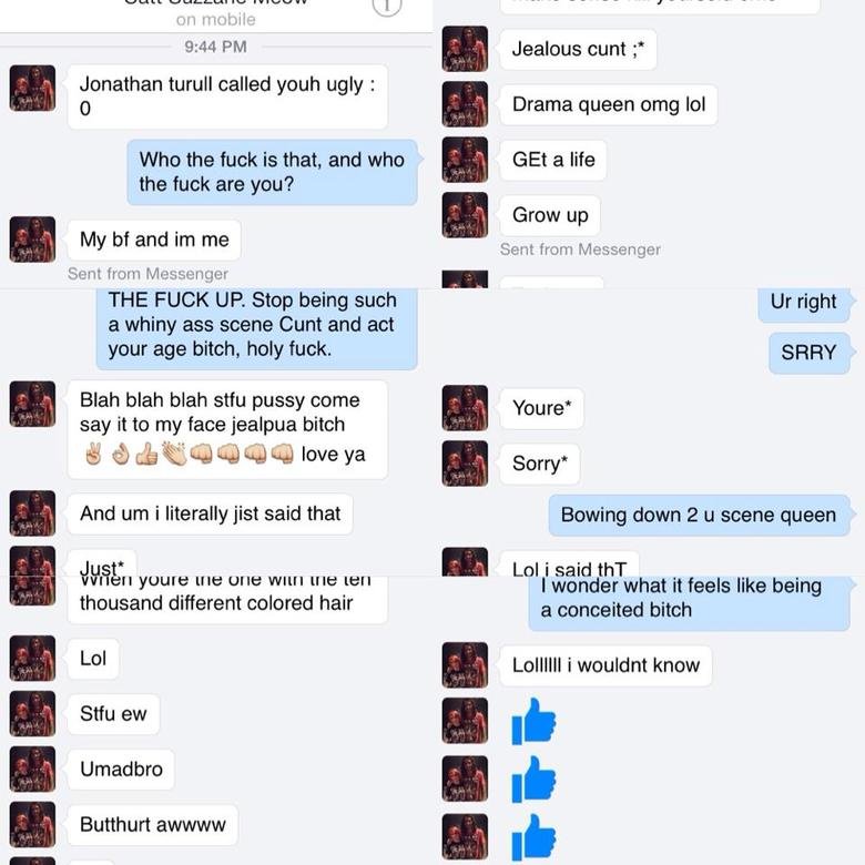 Troll fail Troll fail. So one of my friends got a facebook message from some random chick who thinks she is an accomplished troll. Thought it was funny but if anyone wants