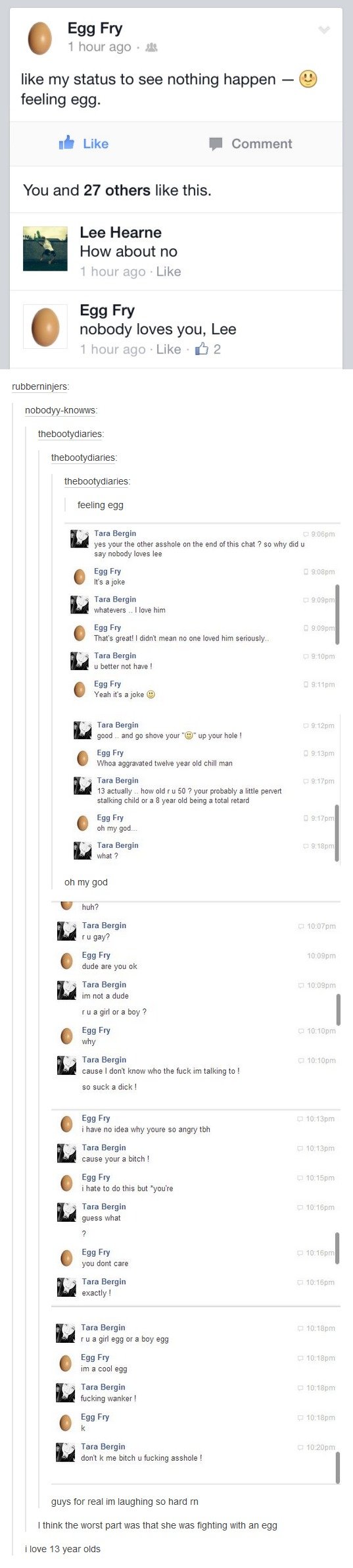 Tumb5r. Probably gonna have to open this one in a new tab. Didn't know it was gonna load up so small on here.. This is such a stupid joke but damnit it made me 