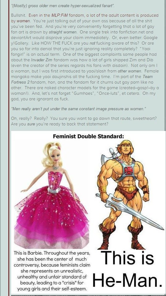 Tumblr Goodness. Found this while browsing some folks I follow.. THIS. THIS EXACTLY. We went ham "Girls gm balls, they' re just a little higher lop!" ta FUN OF 