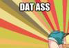 Dat ass